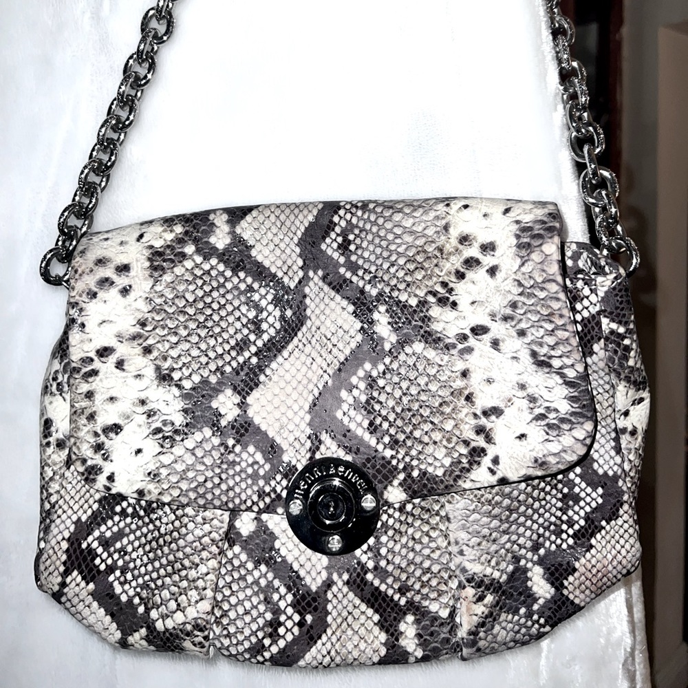 Henry Bendel Snakeskin Shoulder Bag